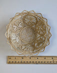Starburst Handwoven Iraca Bread Basket