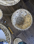 Starburst Handwoven Iraca Bread Basket