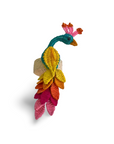 Peacock Handwoven Iraca Napkin Ring