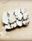 White Turquoise Slab Belt Buckle-Large 902n