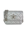 Chanel Metallic Goatskin Quilted Star Flap Belt/Shoulder Bag