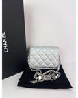Chanel Metallic Goatskin Quilted Star Flap Belt/Shoulder Bag