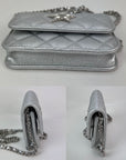 Chanel Metallic Goatskin Quilted Star Flap Belt/Shoulder Bag