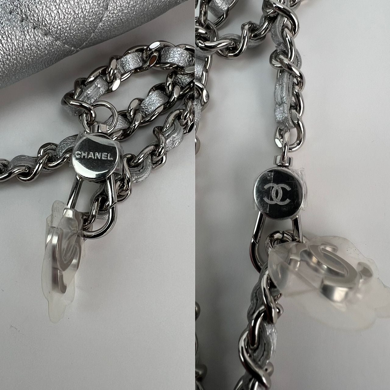 Chanel Metallic Goatskin Quilted Star Flap Belt/Shoulder Bag