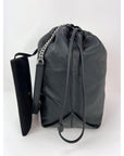 Saint Laurent Lambskin Teddy Drawstring Sac Bucket Bag