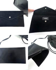 Saint Laurent Lambskin Teddy Drawstring Sac Bucket Bag