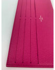 Louis Vuitton 8 Credit Card Insert Pink Leather wallet from Felicie