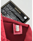 Chanel Aged Calfskin Quilted Small Gabrielle Red Backpack