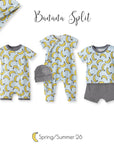 Banana Split Bamboo Stroller Blanket for Babies