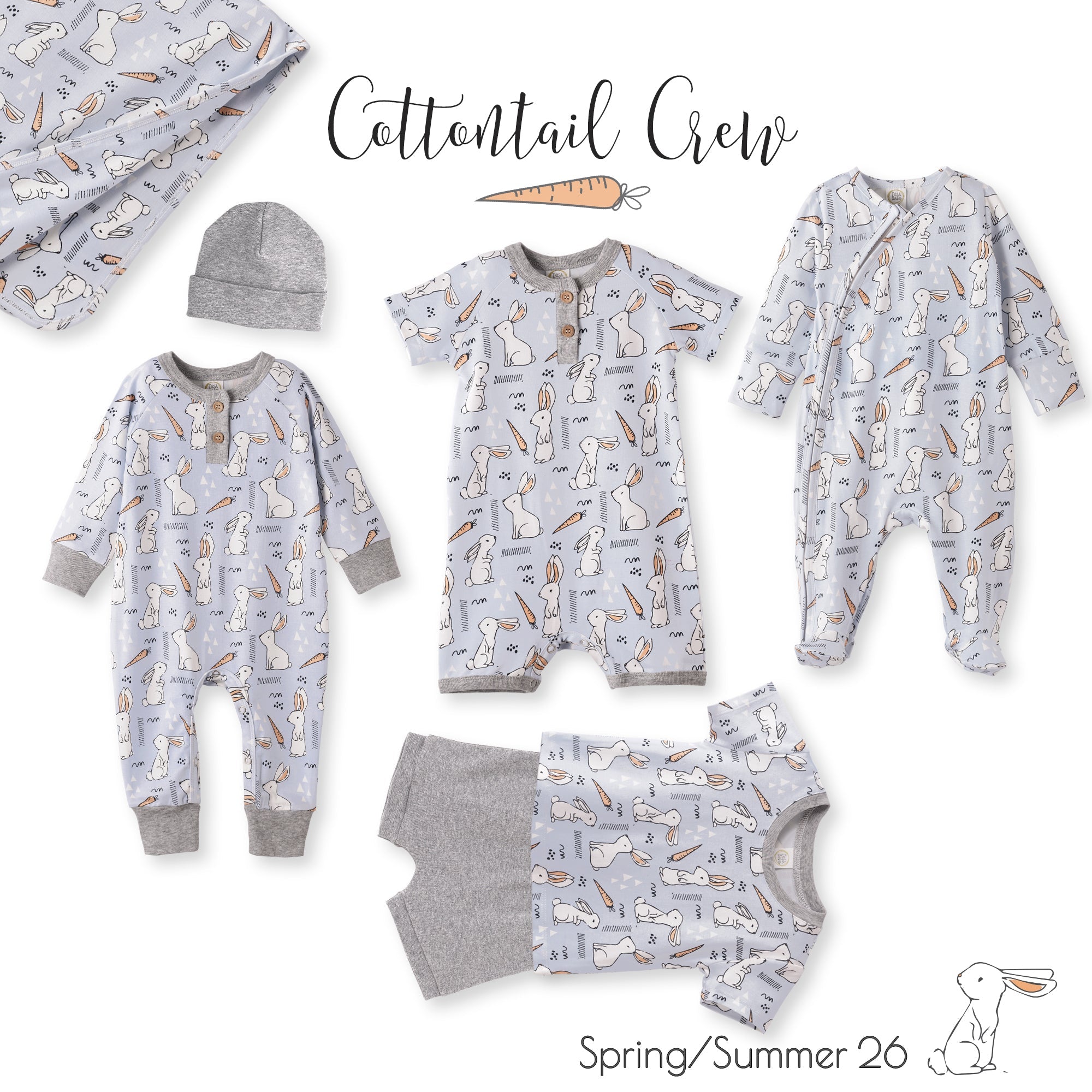 Cottontail Crew Bamboo &amp; Cotton Easter Set for Boys