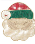 Santa Claus Handwoven Iraca Placemat