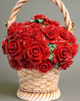 Dolce & Gabbana Bouquet Wicker Basket Box Bag