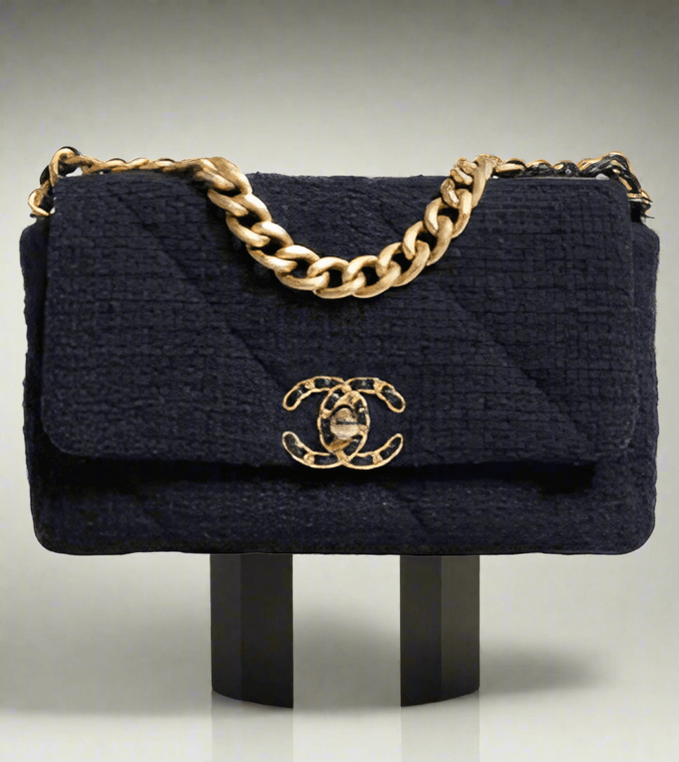 Chanel 19 Tweed Handbag