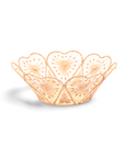 Heartfelt Handwoven Iraca Bread Basket