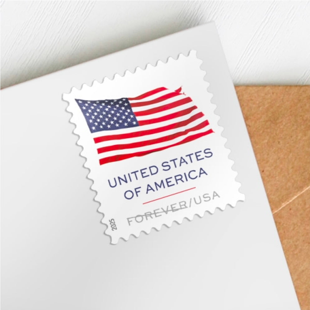 2025 USA First Class Forever USPS Postage Stamps Roll/Coil of 100 US