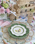 Petal Perfection Handwoven Iraca Placemat