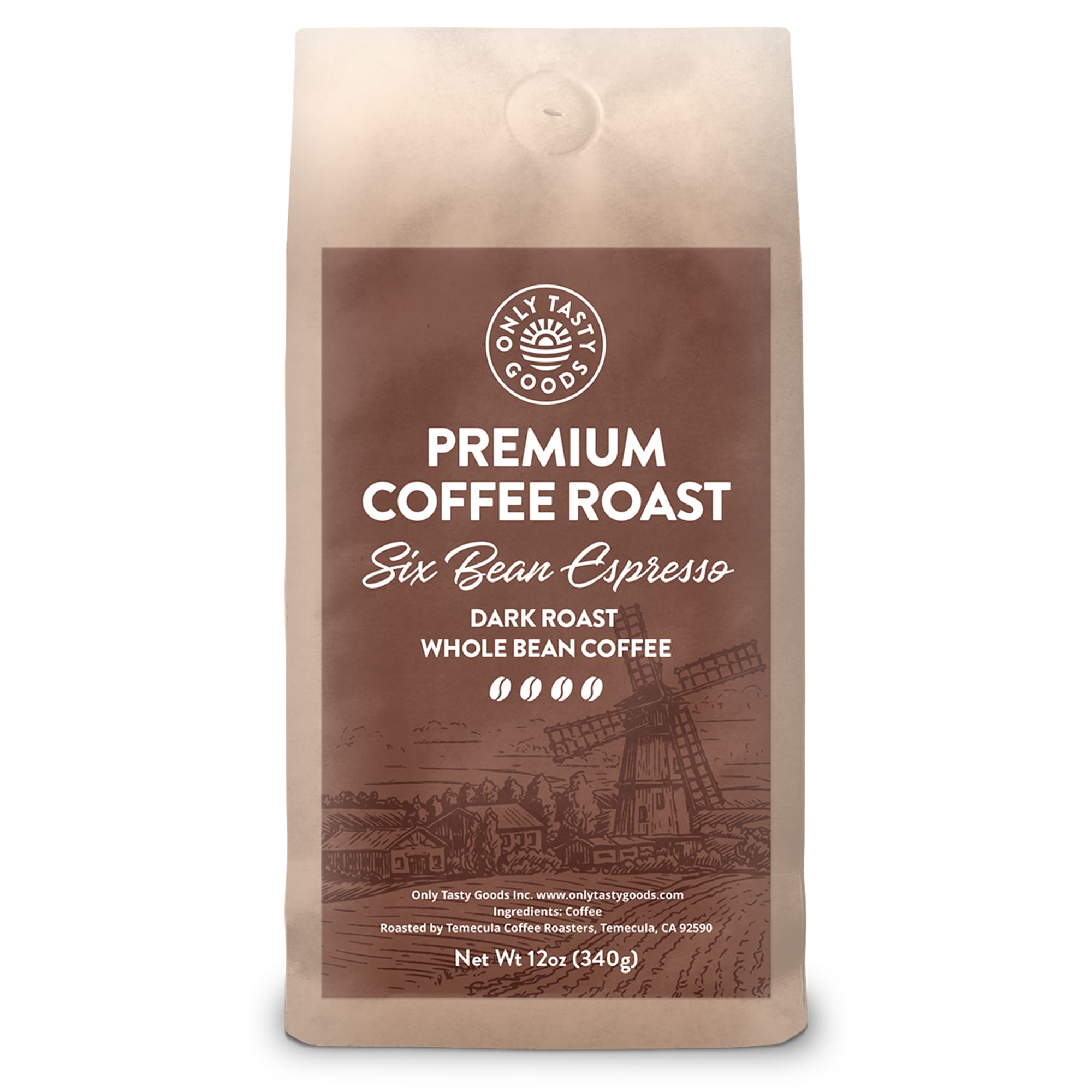 Six Bean Espresso Whole Bean, Dark Roast, Speciality Coffee Beans, Fresh Roasted