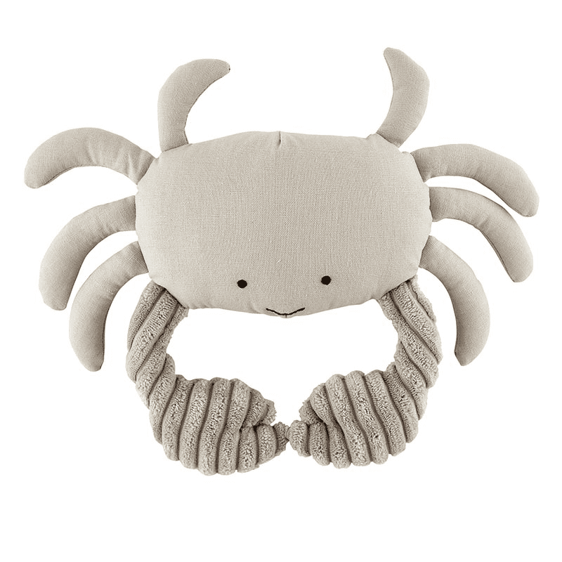 Crab Linen Crinkle Toy