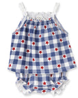 Americana Baby Bamboo Swing Top & Bloomers Set - 4th of July