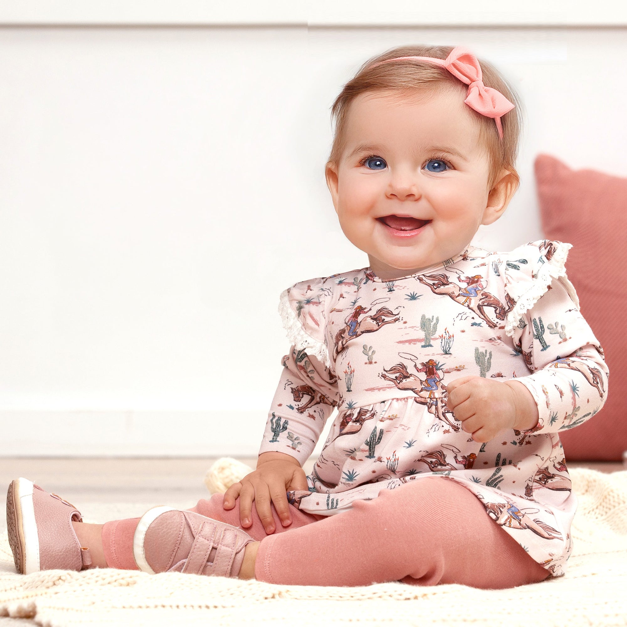 Prairie Princess Baby Girl's Western Bamboo Top &amp; Legging