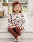 Wildflower Rodeo Cowgirl Set- Bamboo Top & Cotton Pants