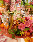 Thanksgiving Orchid Handwoven Iraca Napkin Ring