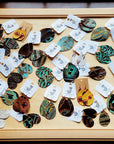 **Leather Earring Starter Pack-Embossed-10 Pairs 208p