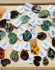 **Leather Earring Starter Pack-Embossed-50 Pairs 208r