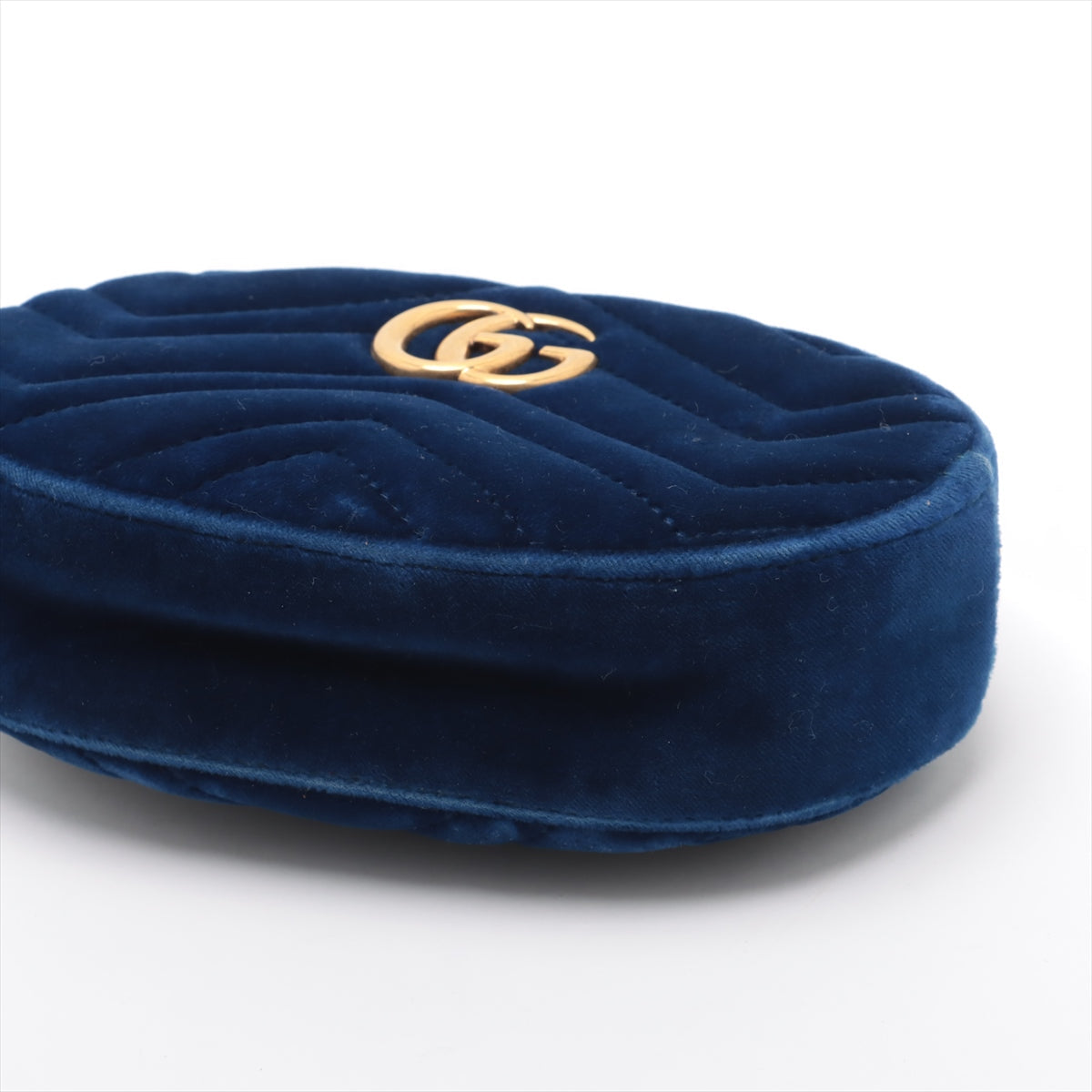 Gucci GG Marmont Velvet &amp; Leather Waist Bag