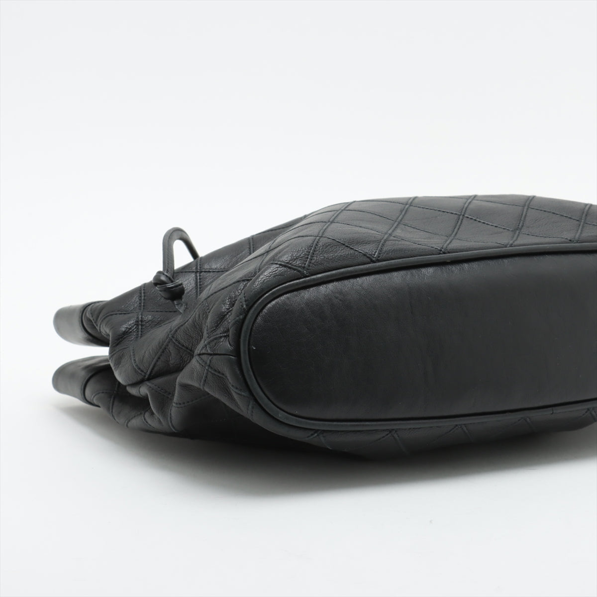 Chanel Lambskin Black Quilted Shoulder Bag 0 Series 