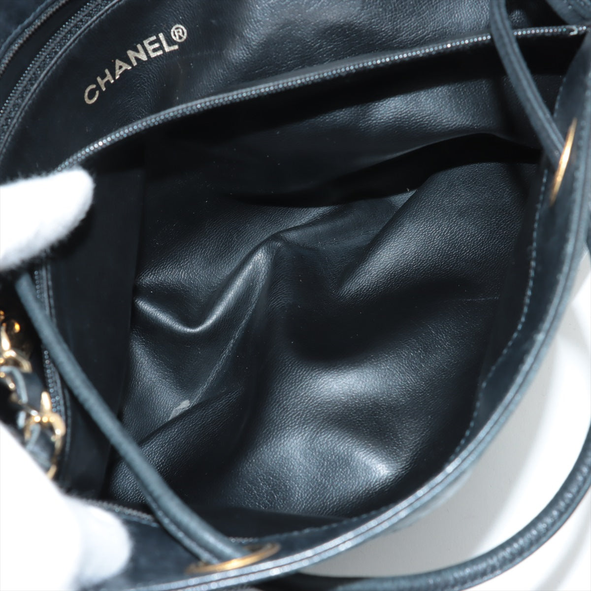 Chanel Lambskin Black Quilted Shoulder Bag 0 Series 