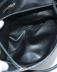 Chanel Lambskin Black Quilted Shoulder Bag 0 Series 