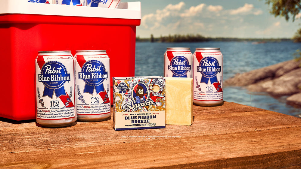Dr. Squatch Blue Ribbon Breeze Soap