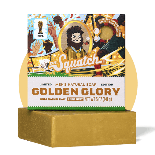 Dr. Squatch Golden Glory Soap