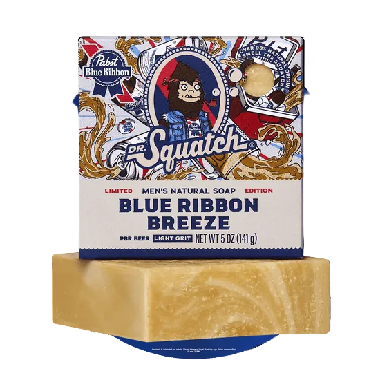 Dr. Squatch Blue Ribbon Breeze Soap