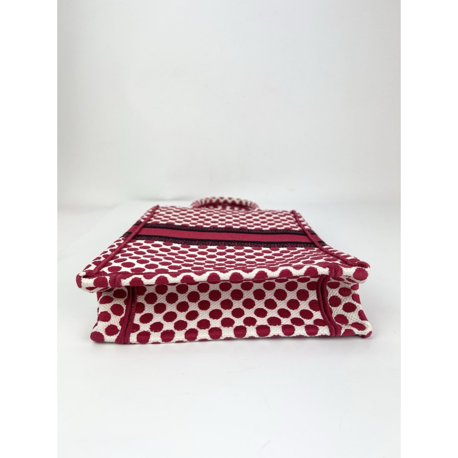 Dior Canvas Dior Amour Dots Vertical Book Tote