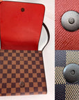 Louis Vuitton Mini Tribecca Damier Ebene Shoulder Bag