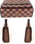 Louis Vuitton Mini Tribecca Damier Ebene Shoulder Bag