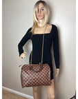 LOUIS VUITTON Speedy 30 Damier Ebene Hand Bag