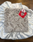 Poppy Embossed Teether Blanket
