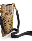 Mary Frances Gone Wild Beaded Crossbody Phone Bag