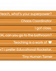 Teaching is a Work of Heart Pencil Set