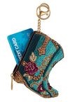 Mary Frances Kickin' Around Coin Purse/Key Fob