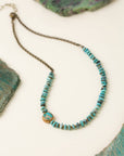 Turquoise Beze Necklace