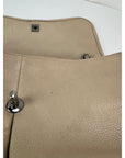 Chanel Grained leather Medium Natural Beauty Beige Flap Bag