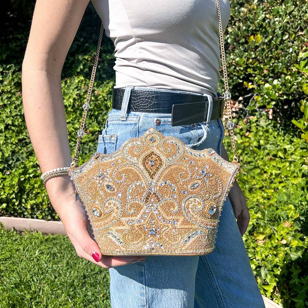 Mary Frances Golden Rule Crossbody Handbag