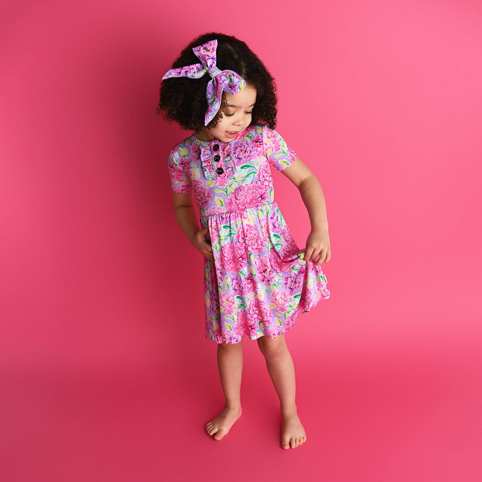 Bamboo Kids Girl Toddler Clothing Tutu Dress Delilah
