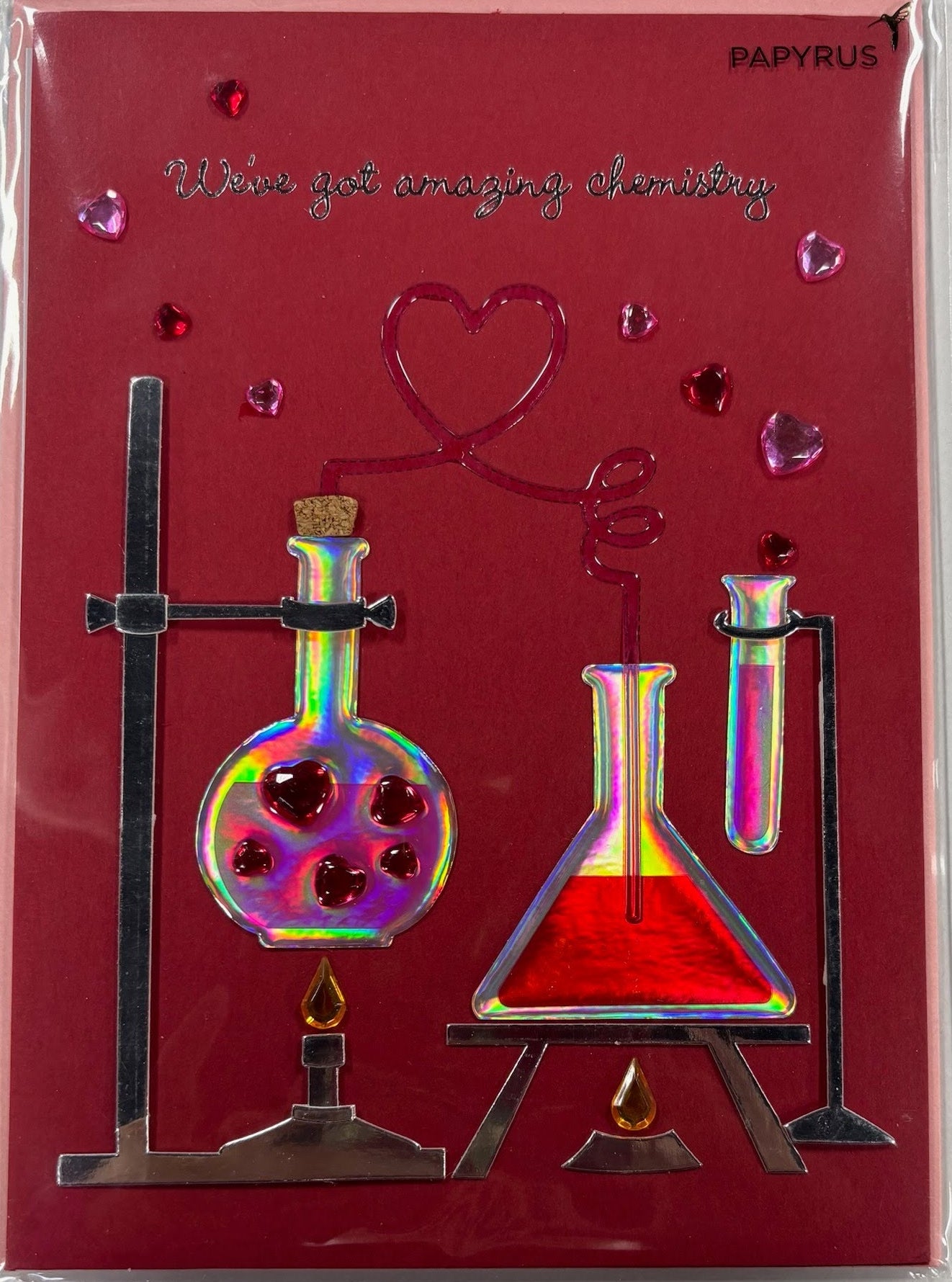 Papyrus Valentine's Day Card (Chemistry)