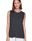 Carré Noir Front Seam Tank Top 7869