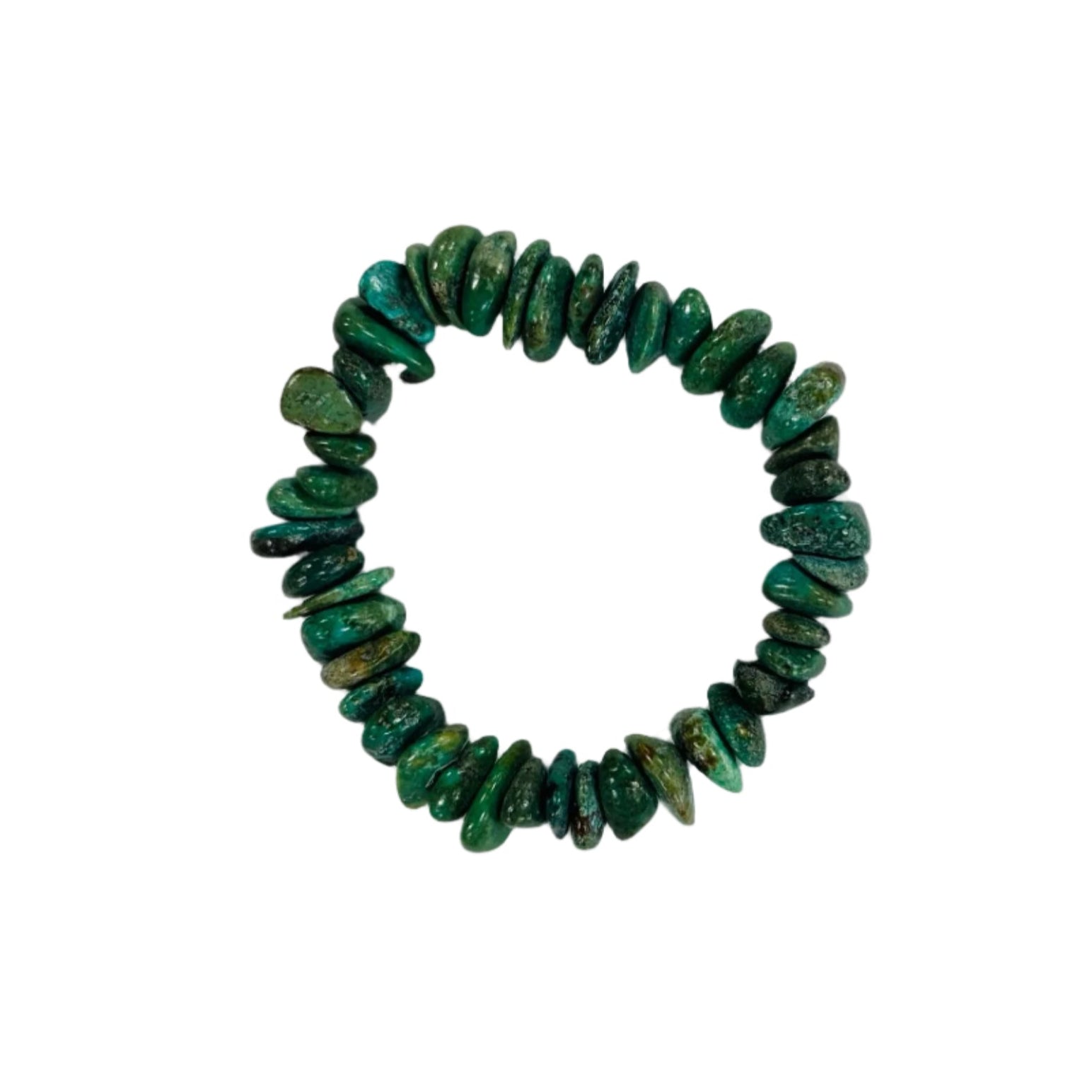 Chunky Turquoise Stretch  Bracelet